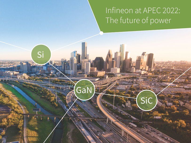 APEC 2022: Infineon präsentiert „The future of power“ auf der Applied Power Electronics Conference in Houston, Texas